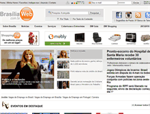 Tablet Screenshot of brasiliaweb.com.br